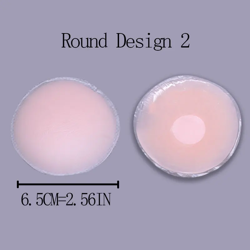 Women Strapless Women's bra Sexy Bras For Women Bralettes Nipple Cover Invisible Silicone Bra Seamless Push Up Adhesive - Цвет: yuan-2