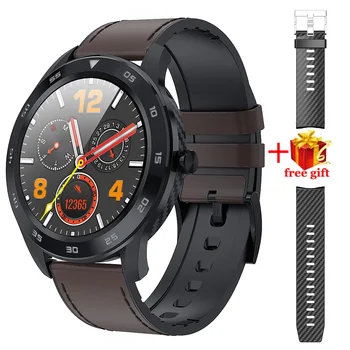 

DT98 Casual Sport Smart Watches Waterproof Silicone Strap Heart Rate Monitor Stopwatch Bluetooth Call Music Men's Wrist Watch