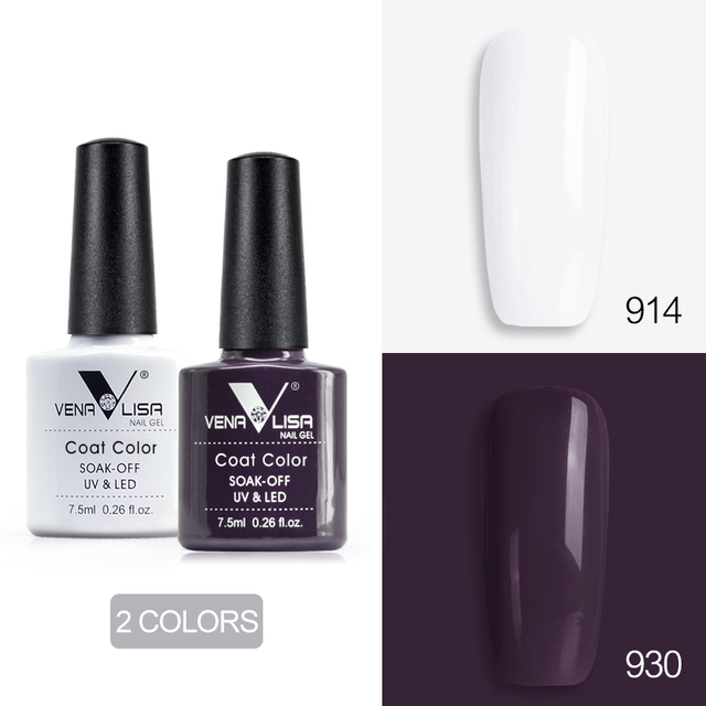 Venalisa Nude Color Gel Base Nowipe Top Coat Soak Off UV LED Gel Nail Polish Cosmetics Nail Art Manicure Nail Varnish