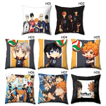 

Anime Haikyuu!! Pillowcase Pillow Case Cover Cushion Seat Bedding 45cm*45cm