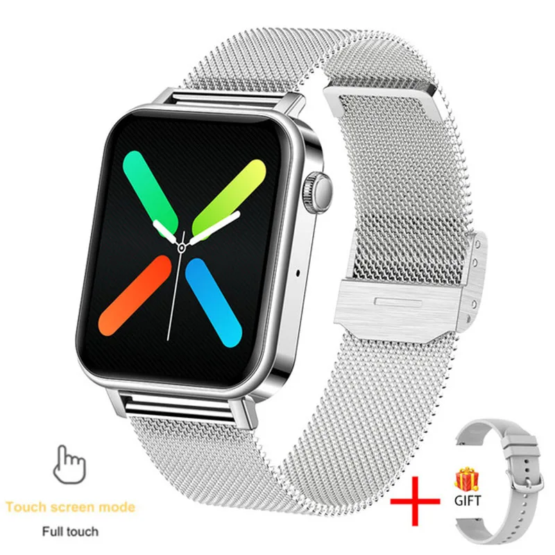 2022 Bluetooth Call Smart Watch Women Custom Dial Watches Men Heart Rate Blood Pressure Menstrual Period Measurement Smartwatch 