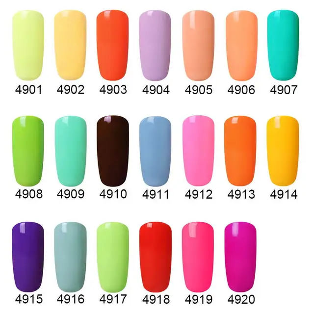 Elite99 10ml Macaron Farbe Nagel Gel Polnisch Fluoreszierende UV Gel Lack Semi-Permanent Nagellack Emaille Nail art maniküre