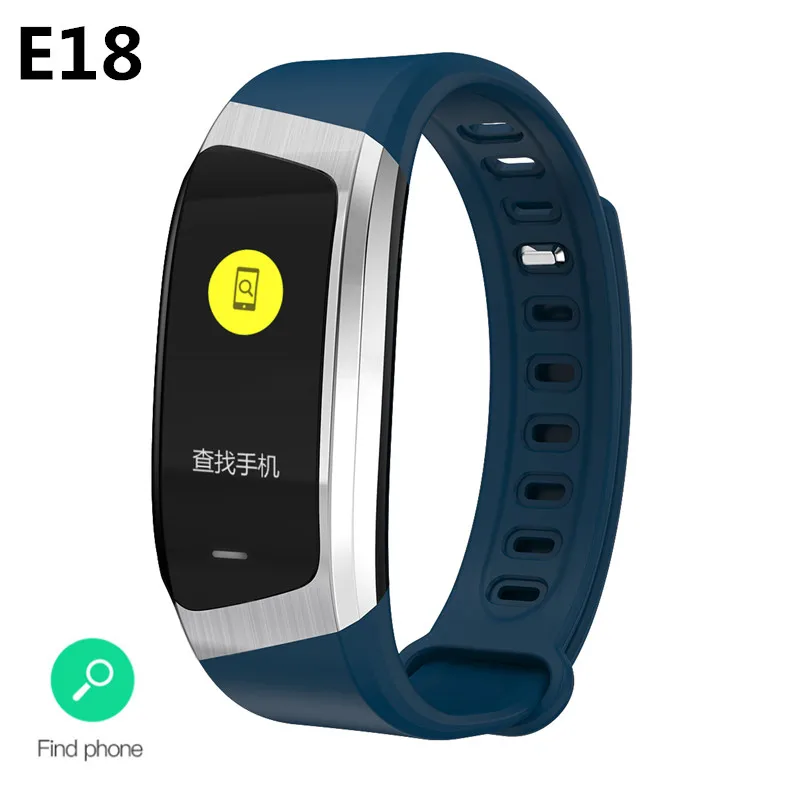 Smart band E18 0 96 дюймовый цветной экран синхронизации социальное программное