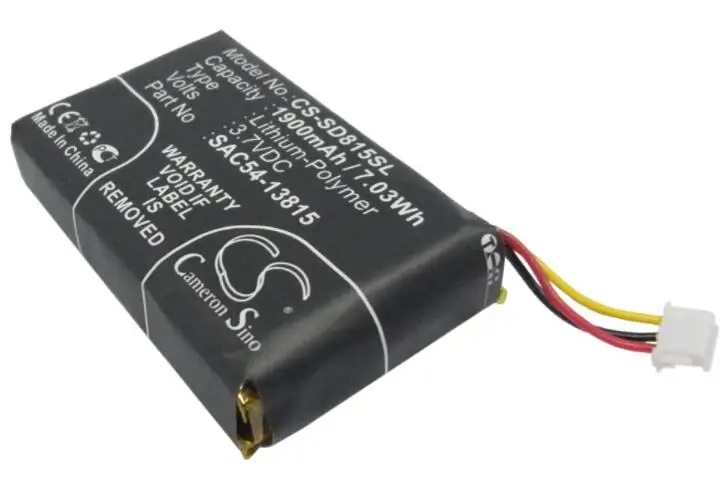 Cameron sino 1900 мА/ч, батарея для SPORTDOG TEK V1L ручной передатчик TEK-H TEK-V1LT ручной передатчик SAC54-13815