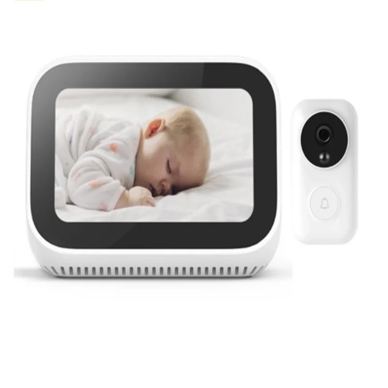  Newest Xiaomi AI Touch Screen Bluetooth 5.0 Speaker Digital Display Alarm Clock WiFi Smart Connecti