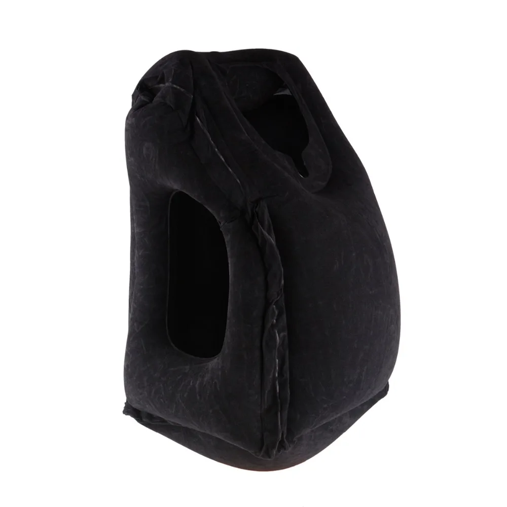 Multifunctional car airplane inflatable travel pillow pillows portable inflatable body sleeping air pillow for travel home use 3