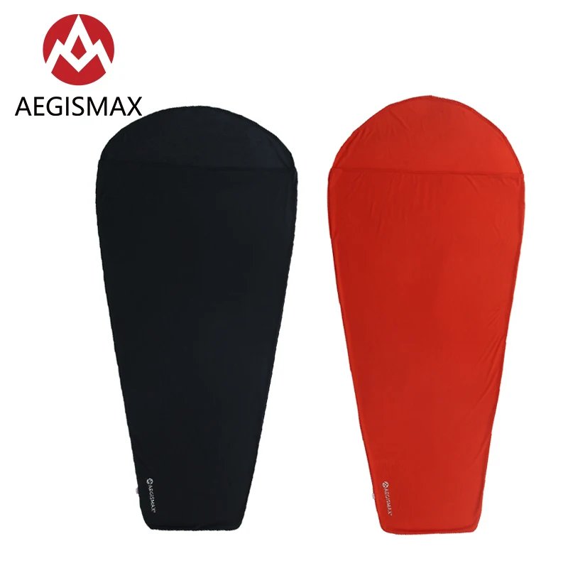 AEGISMAX теплый 5/8 Цельсия спальный мешок вкладыш Мумия конверт Открытый Кемпинг портативный Одноместный замок температуры