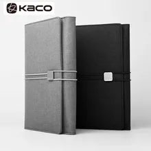 

High-end Kaco ALio Business Office Notebook Multi-Function A5 Meeting Minutes with Kaco Gel Pen Waterproof and Antifouling