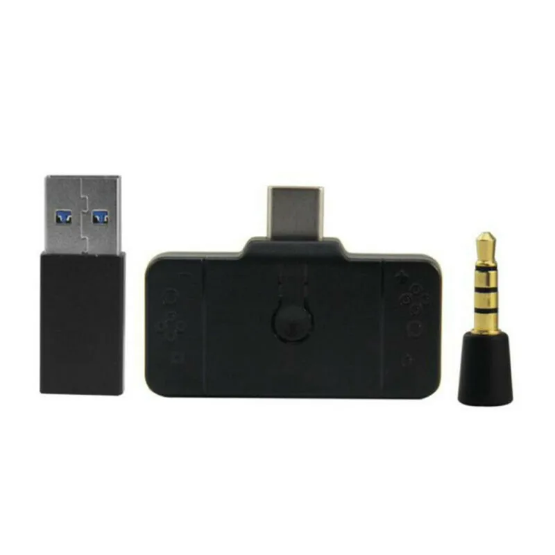 For PS4 USB Wireless Bluetooth Receiver 3 5mm Headphones Transmitter Adapter For Nintendo Switch PC Bluetooth adapter converter