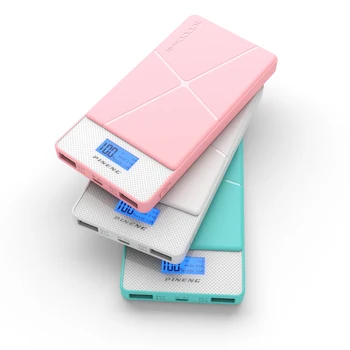 

external battery PowerBank PINENG PN-983 Metal 10000mah Dual USB External Mobile Battery Charger Power Bank For phone power bank