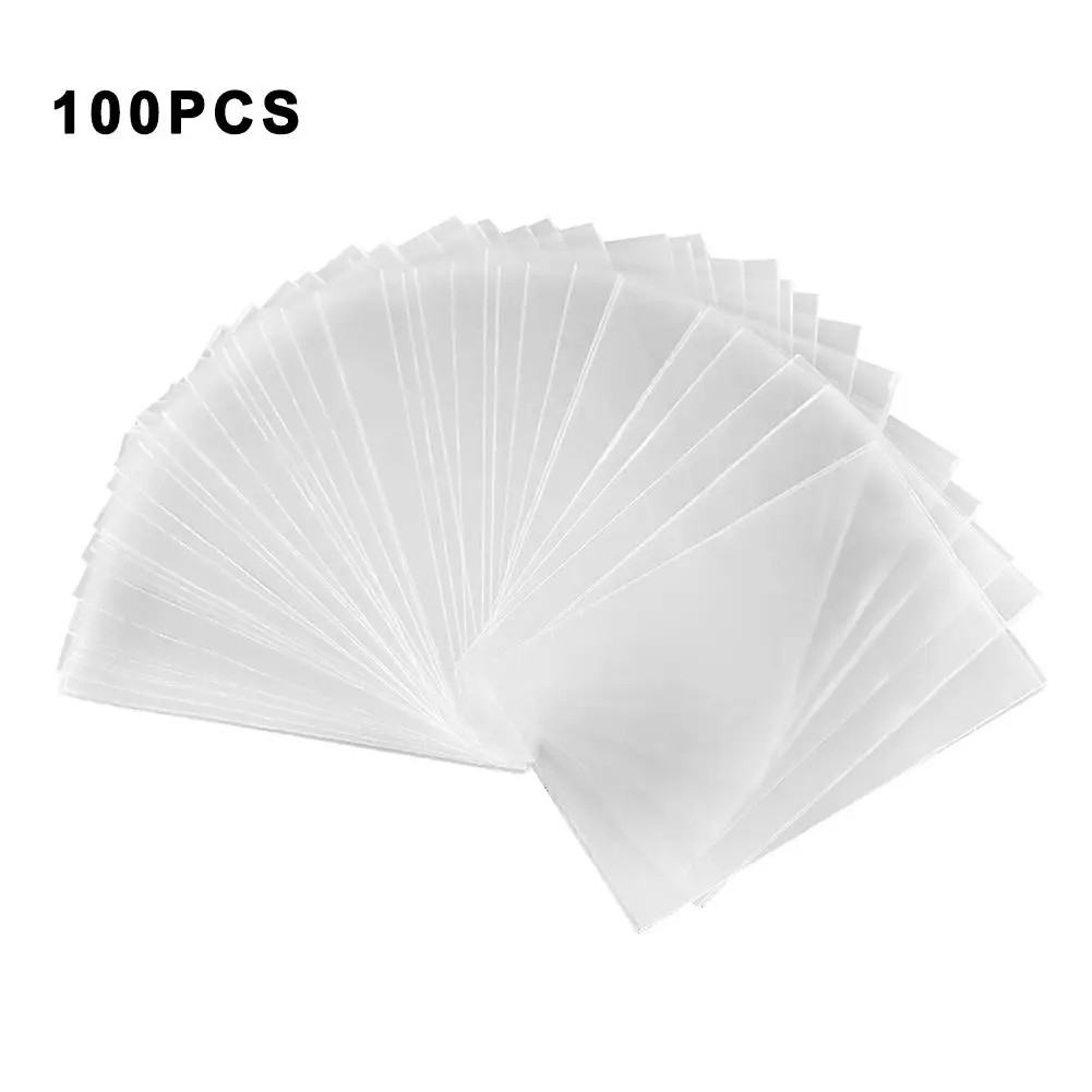 

100PCS Tarot Card Sleeves Magic Transparent Poker Cards Protector Board Game Cards Protector Protection Games Accessory