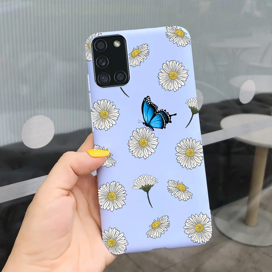 Stylish Flower Cartoon Soft Silicone Phone Case Bumper Cover