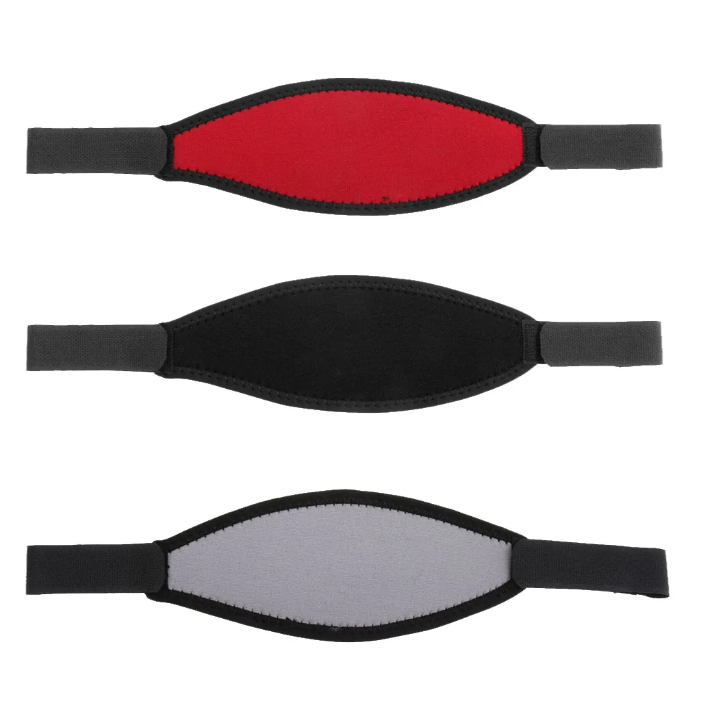 13 x 3.3 inch Neoprene Scuba Diving Mask Slap Strap Adjustable Long Hair Protection