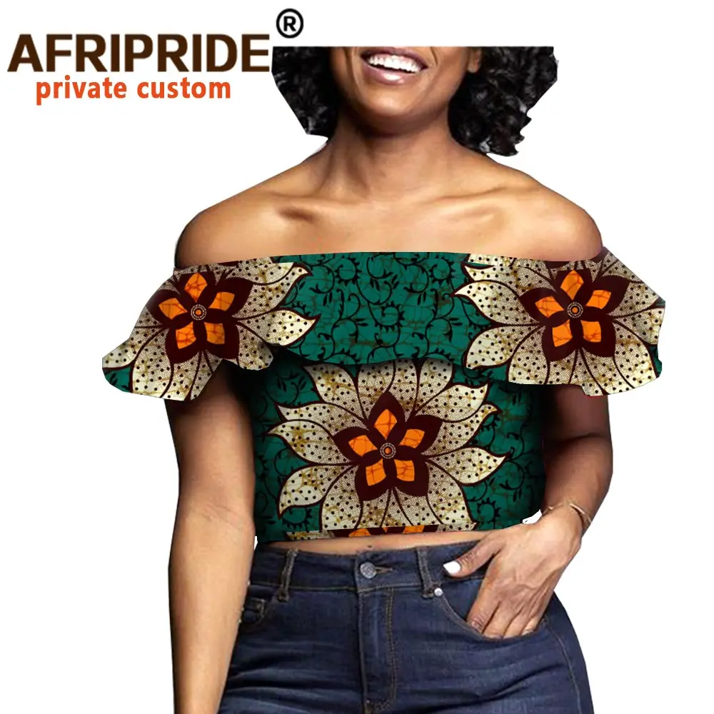 Новинка Весна 2020 африканская одежда повседневная рубашка для женщин AFRIPRIDE