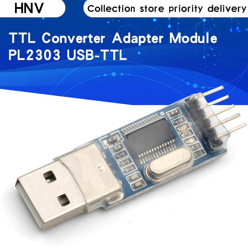 Модуль адаптера преобразователя HNV PL2303 USB в RS232 TTL | Электронные компоненты и