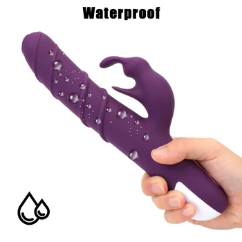Rotating Rabbit Vibrators For Women Masturbator Clitoris Licks Vaginal G Spot Massager Ripple Dildos Female Sex Toys Erotic Shop 5