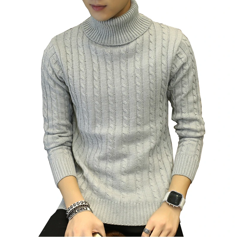 black and white knit sweater