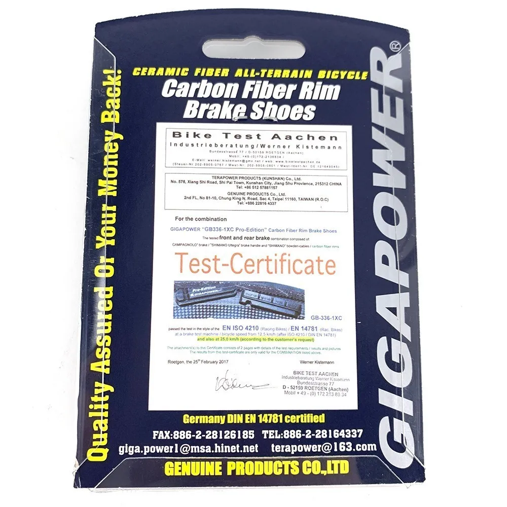 2 пары/комплект тормозные колодки для углеродного дорожного