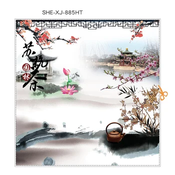 

Chinese decorative film window cellophane electrostatic renovation decals bird sliding door