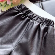 Штаны для девочек осень-зима, стиль, корейский стиль, детские повседневные Бархатные Шорты Верхняя одежда для маленьких детей, W