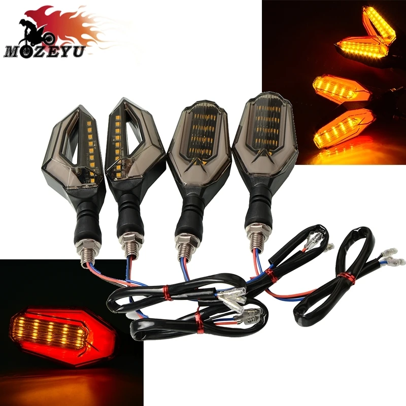 

Universal Motorcycle Turn Signal Indicators Lights Accesorios For HONDA CBR600RR CBR1100XX Hornet 250 CB599 CB600 CB900F CB919
