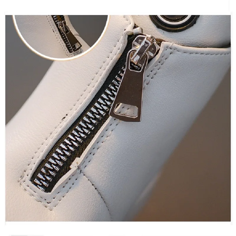 Ботинки 2019 модные ботинки для девочек детские детская обувь Осень зима