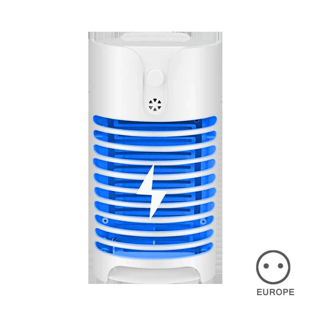Электрический жучок Zapper с УФ-светильник ловушка от комаров нетоксичный без запаха подключаемый убийца от вредителей PI669 - Цвет: eu