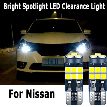 

1pcs Car LED Clearance Lights W5W T10 194 Bulb Lamp Canbus For Nissan Qashqai Tiida New Teana SYLPHY Juke Xtrail Almera NV200