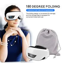 

4D Eye Massager Smart Airbag Vibration Eye Care Instrument Hot Compress Bluetooth Eye Massage Glasses Fatigue Pouch & Wrinkle