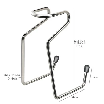 

Universal Shaving Brush Stand Simple Metal Safe Razor Brush Holder Stand