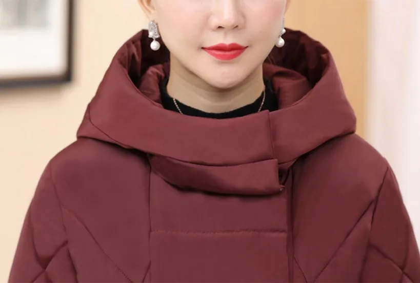 Winter Jacket Women's Collection Warm Jacket With Unusual Design and Colors Winter Coats Gives Charm and Elegance Freight Free
