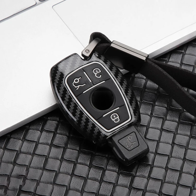 

New hot sale Zinc alloy+Silicone car key case cover keychain for Mercedes Benz CLS CLA GL R SLK AMG A B C S class accessories