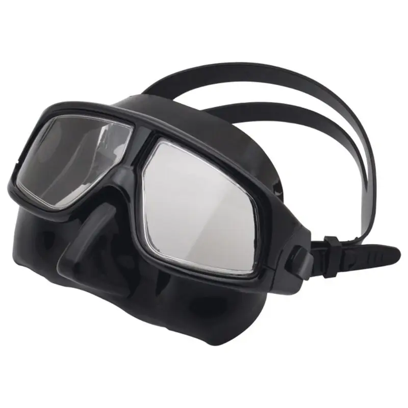 Adult Scuba Diving Mask Silicone Freediving Goggles Underwater Salvage Snorkeling Mask Waterproof Fog Swimming Glasses