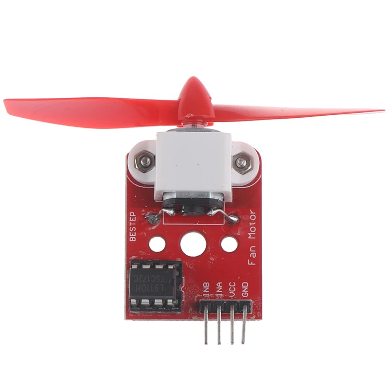 1Pc 5V L9110 Fan Motor Module Propeller Firefighting Robot For Arduino Tool Parts | Инструменты