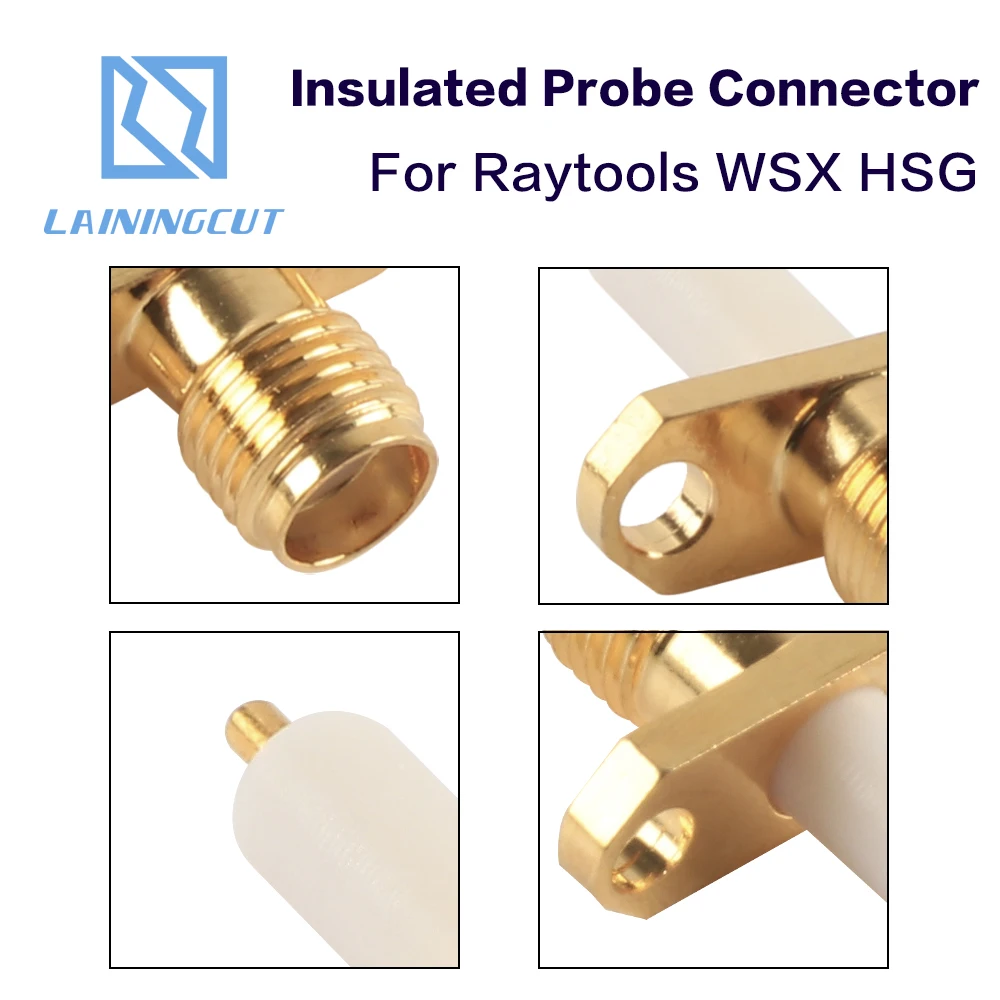 LSKCSH Raytools WSX лазерный изолированный зонд сенсор разъем для Raytools WSX HSG волоконная Лазерная режущая головка