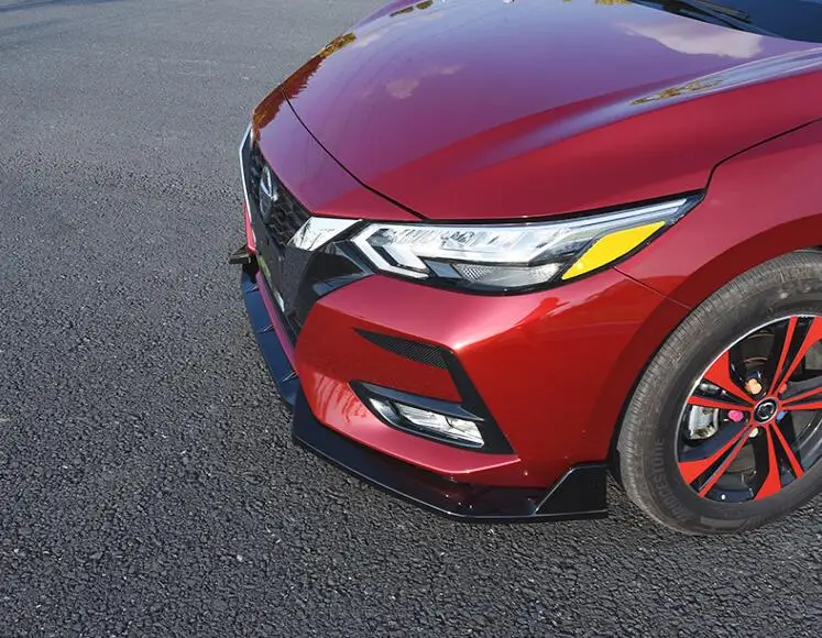 Для NISSAN SENTRA ABS защита выхлопного отверстия заднего бампера для- SENTRA набор бампер задняя Передняя Лопата задний спойлер
