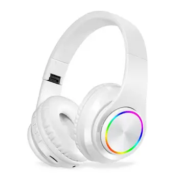 

Foldable Earphone Bluetooth Headphones With Mic Stereo Noise Canceling Subwoofer Music Gaming Headset For Computer Laptops Gamer