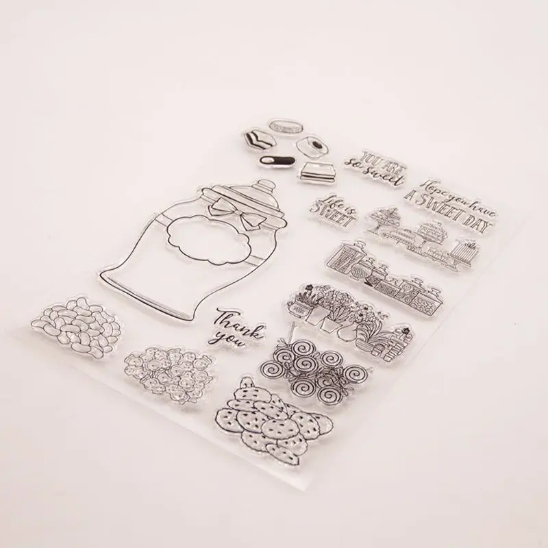Thank You Seal Stamp Cutting Dies Stencil Set DIY Scrapbooking Embossing Photo Album Decorative Paper Card Craft Art Handmade