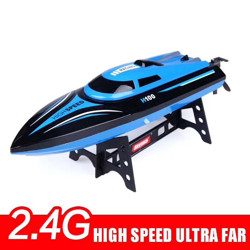 

H100 Remote Control Ship Powerboat Challenge High Speed Water Cooling Telecontrol Speedboat Children's Toys Ship Model