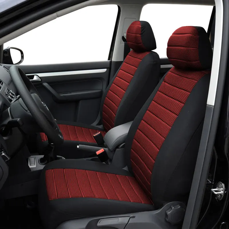 2 Eco Cuero asiento delantero cubre para Fiat 500 500X 500L