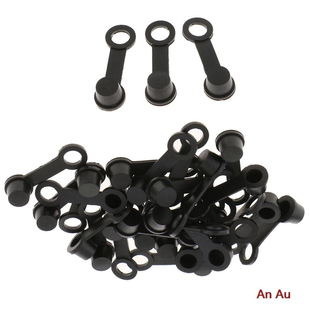 40pcs Brake Bleeder Screw Caps Grease Zerk Fitting Cap Rubber Dust Cover | Автомобили и - Цена: 395,16 руб.