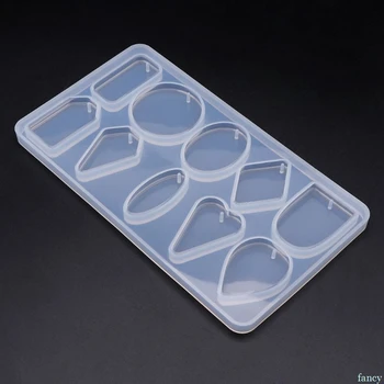 

DIY 1 Pc Silicone Mold DIY Jewelry Making Necklace Pendant Molds Handmade Crafts Geometric Shape Professional Epoxy Resin Gifts