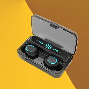 

Mini Macaron Bluetooth Headset Magnetic Induction Smart Compatible Waterproof and Dustproof