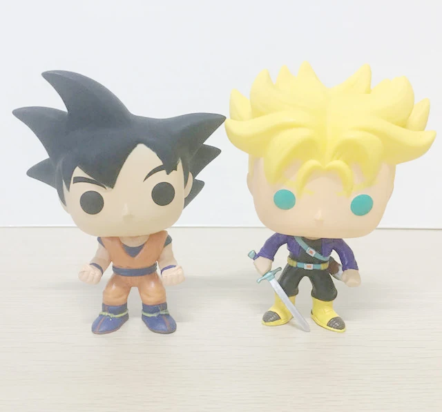 Горячие Классические Японские Аниме игрушки dragon ball z фигурки Супер Saiyan jin Сон Гоку Транкс модель 10 см Кукла Коллекция игрушки