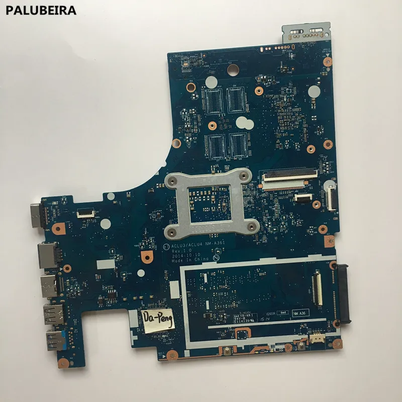 PALUBEIRA NM-A361 материнская плата для ноутбука lenovo G50-80 оригинальная материнская плата I5-5200U R5-Video процессора протестирована на