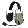 FCS AMP HeadSet Tactical Headphone Head & Helmet-Mounted Pickup Noise Reduction Military Aviation Communication Headphone ► Photo 3/6
