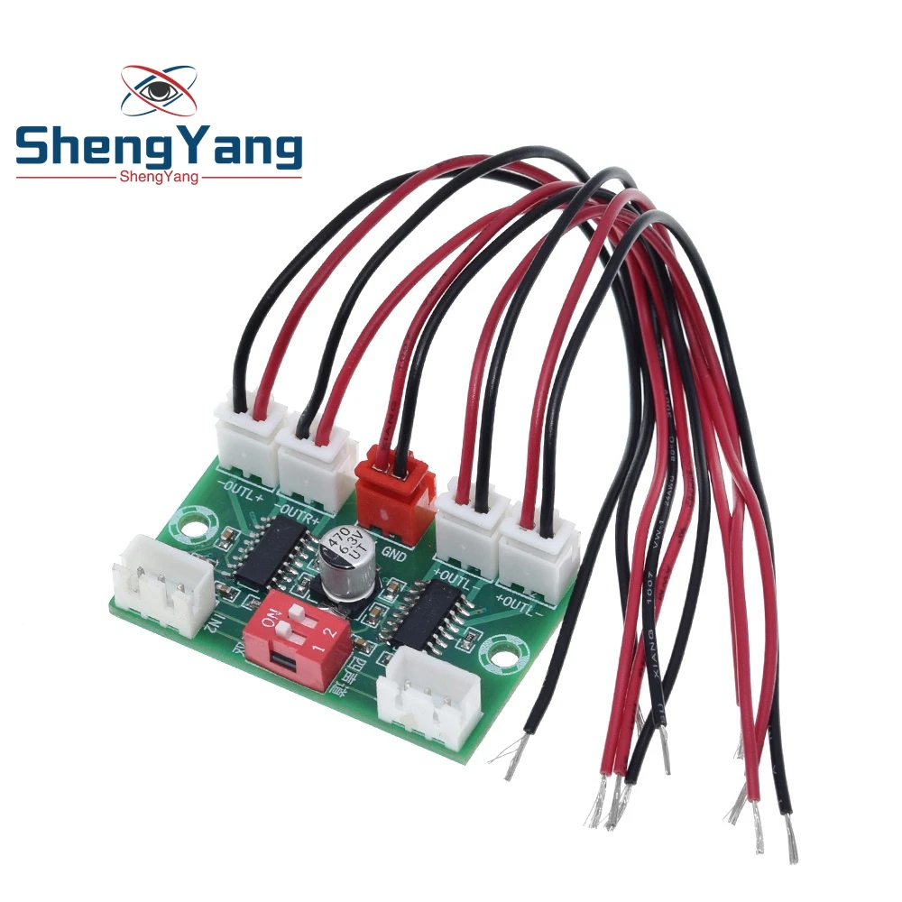 4*3 Вт PAM8403 4-канальный мини-цифровой аудио усилитель DIY модуль USB 5 в маленький