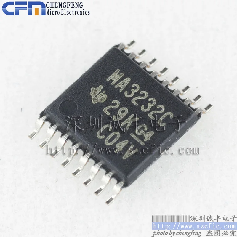 

5 шт. MAX3232CPWR MA3232C TSSOP RS232