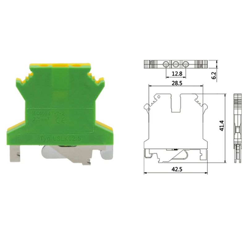 USLKG2.5 ground terminal 2.5mm2