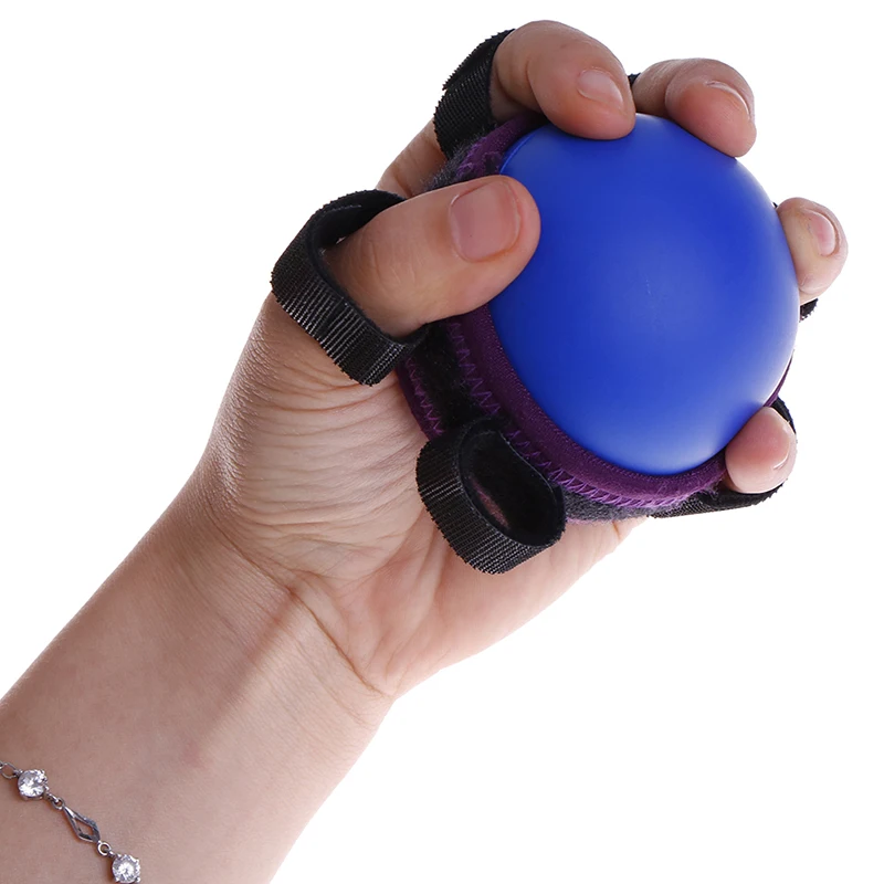 Finger Grip Power Training Ball Hand Grip PU Ball Finger Practice Exercise Muscle Power Rubber Rehabilitation Training Gripper
